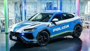 Lamborghini Urus polícia