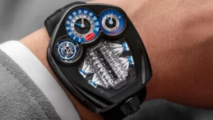 Relógio inspirado no Bugatti Tourbillon