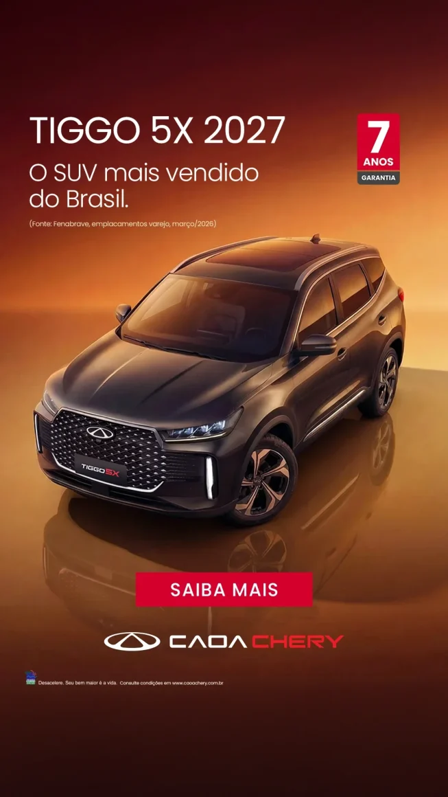 Caoa Chery Garantia de 7 Anos Veículos fabricados a partir de 2026 1
